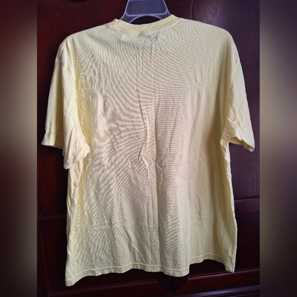 HARRY STYLES "Pleasing" 100% t-shirt in pale yellow size XL - Picture 4 of 4